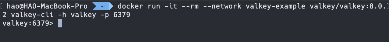 Valkey CLI