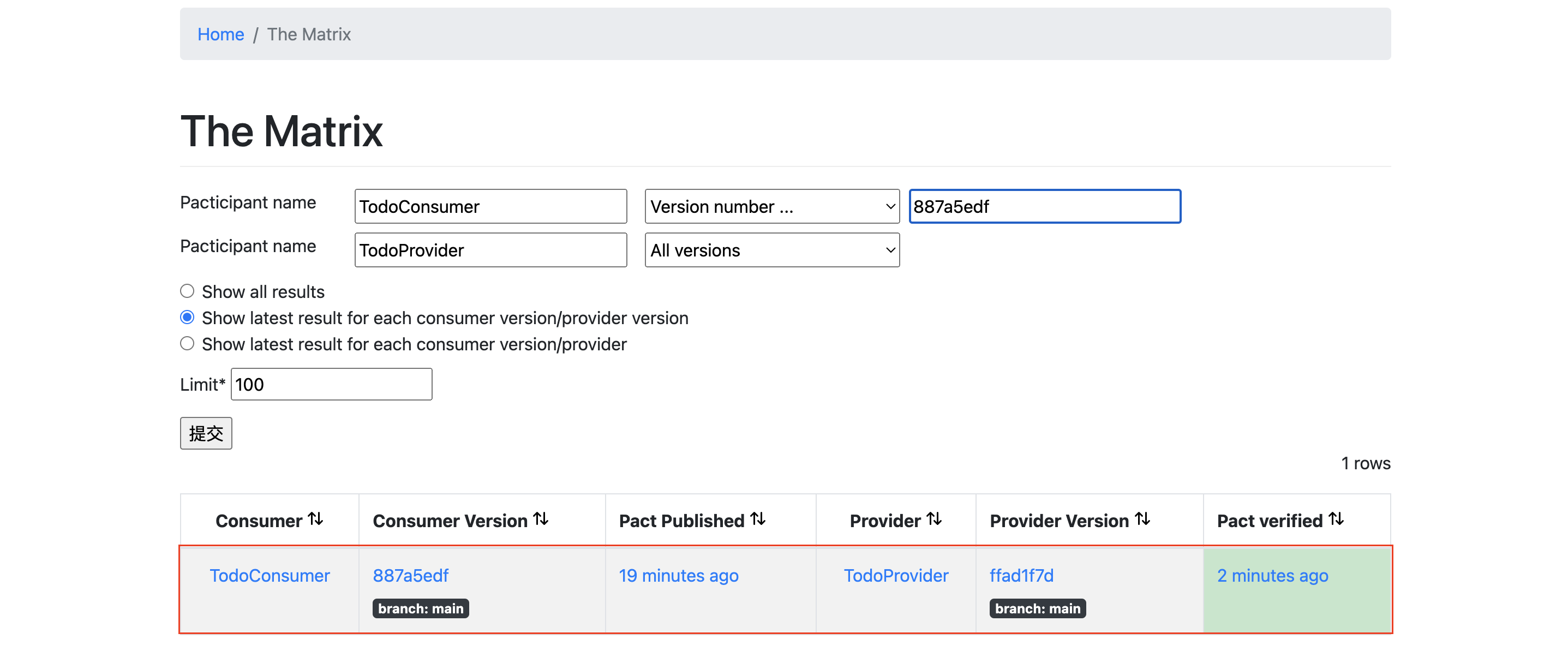 Pact CLI Publish Result2