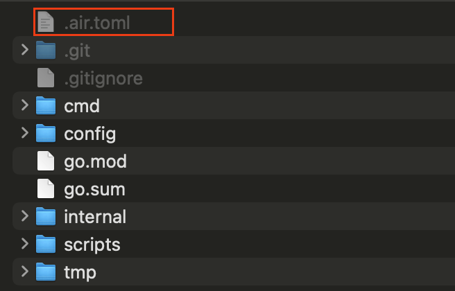 Init Air config